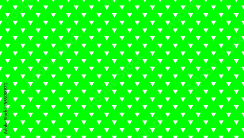 white colour triangles pattern over lime green useful as a background