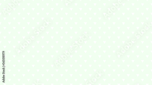 white colour triangles pattern over honeydew white useful as a background