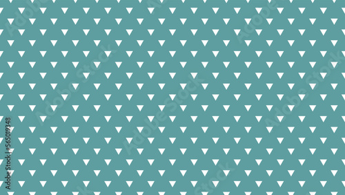 white colour triangles pattern over cadet blue cyan useful as a background