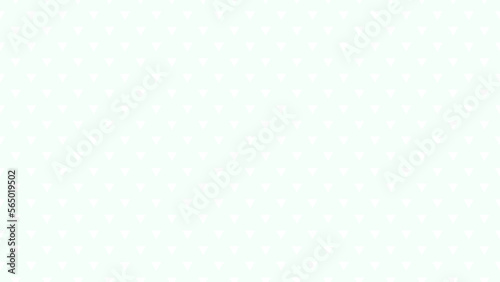 white colour triangles pattern over mint cream white useful as a background