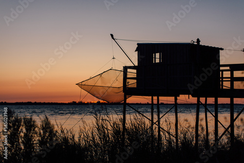 Carrelet sunset