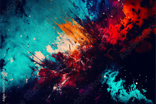 texture Abstract grunge art background texture with colorful paint splashes. texture hd ultra definition