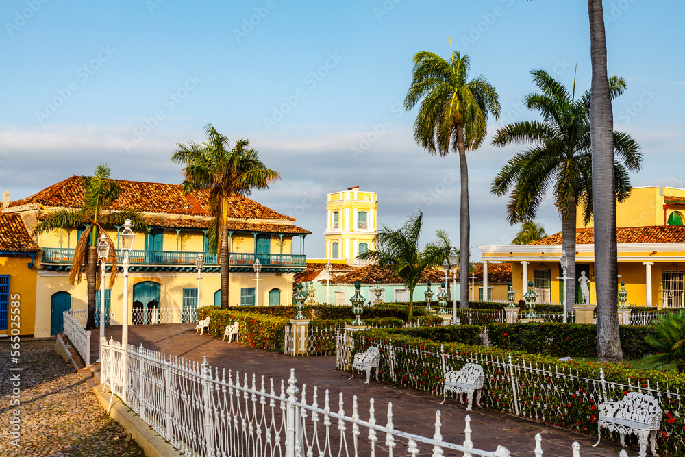 Plaza Mayor, Trinidad, Cuba, Caribbean