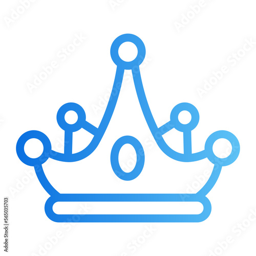 crown gradient icon photo