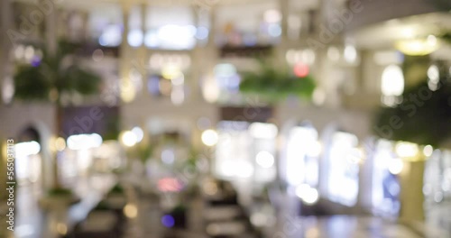 Wallpaper Mural Blur view of shopping mall Torontodigital.ca