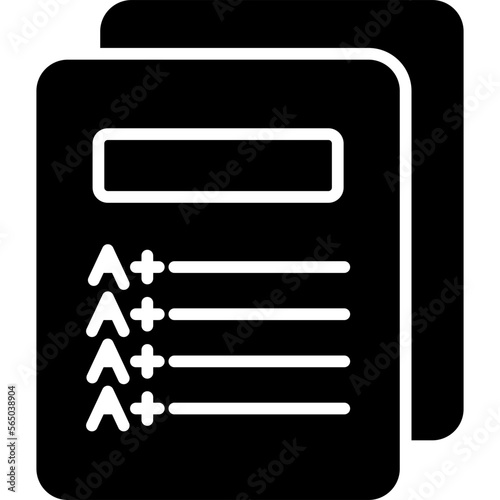 Report Card Icon