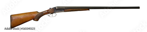 hunting shotgun isolated