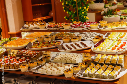 desserts at the buffet