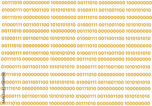 gold yellow binary digit 10 01 00 cyberspace with digital falling lines, binary hanging chain background PNG 