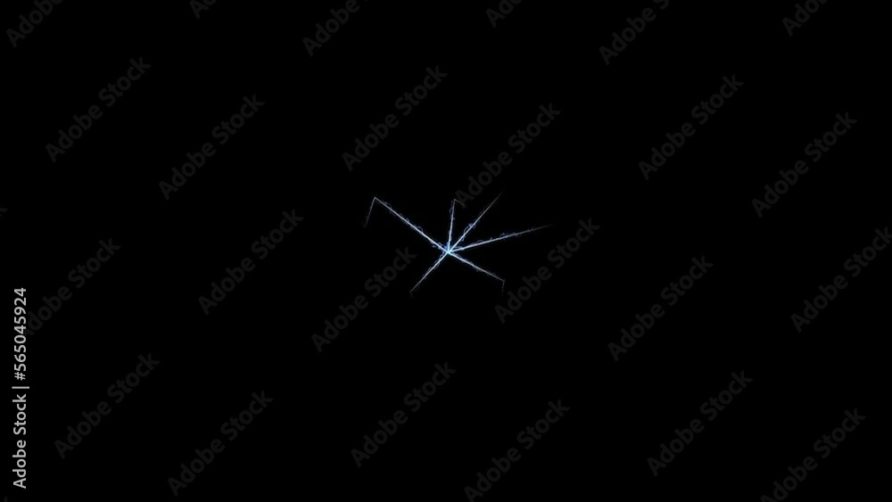 Lightning Strikes energy animation on a black background. Lightning Strikes energy animation on a black background.