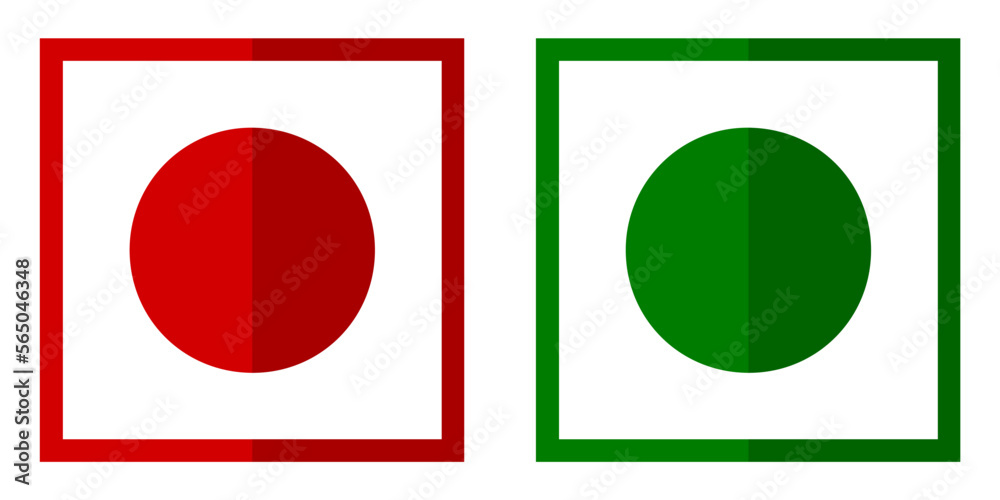 Vector illustration for veg and non veg icon in neumorphism modern ...
