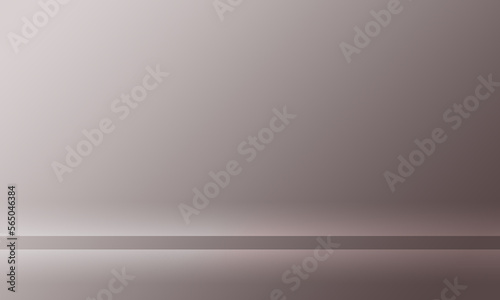 rose gold brown soft grandient with horizontal line shine light abstract background photo