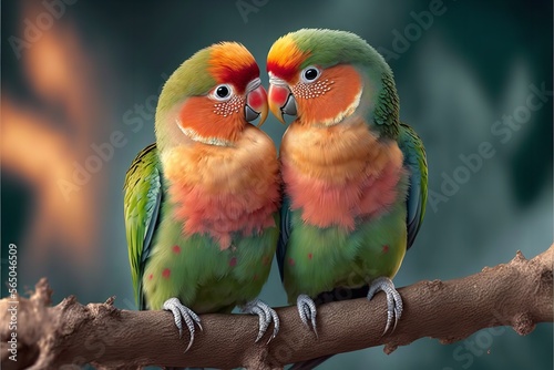 Romantic Love Bird photo