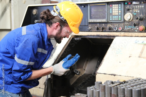 employee injured hand industrial accidents.