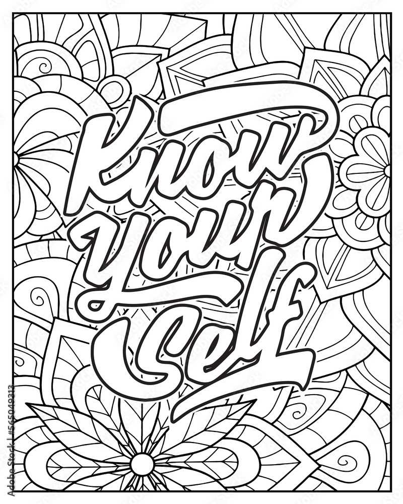 motivational coloring pages