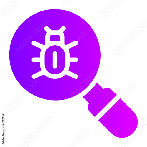 debugging gradient icon
