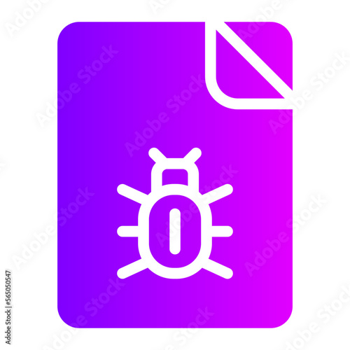 infected gradient icon