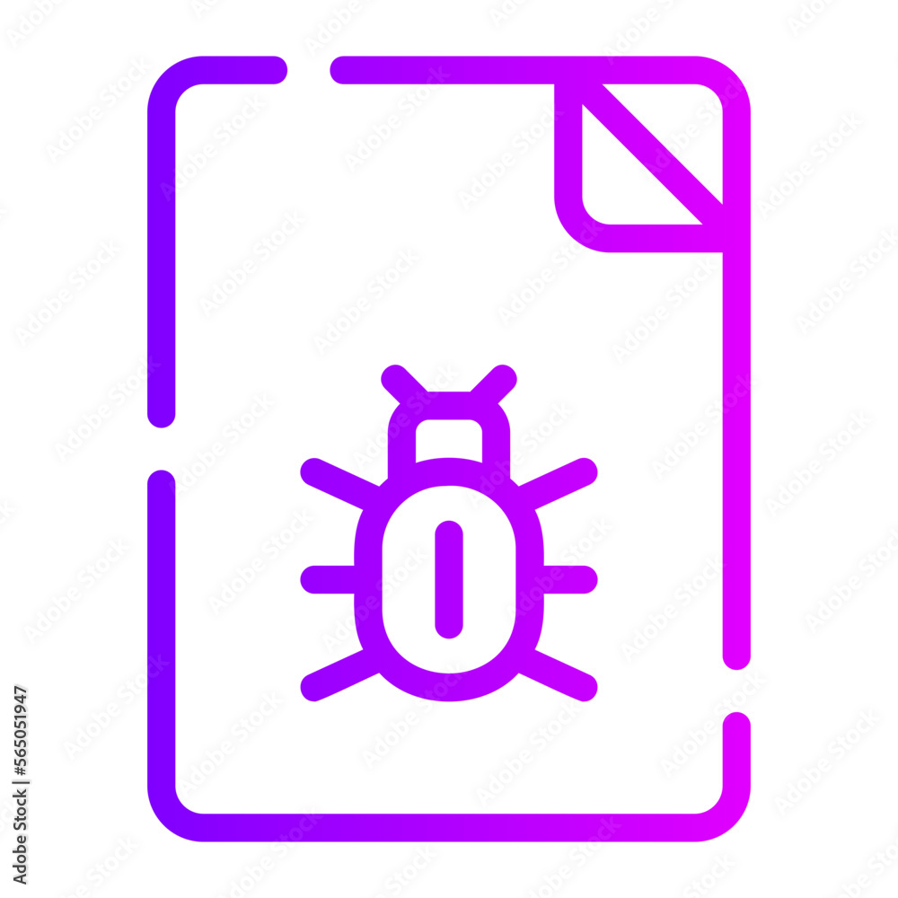 infected gradient icon infected gradient icon