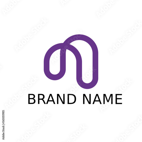n logo concept