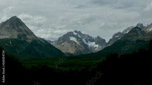 landscape with clouds