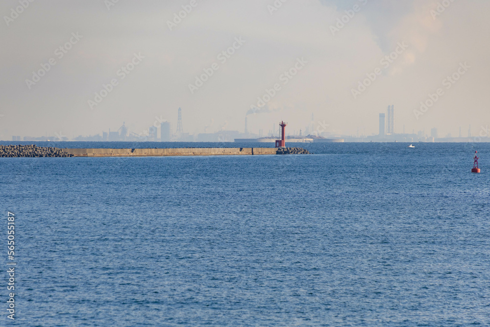 防波堤 breakwater
