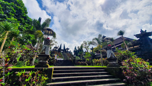 hindu temple or besakih temple in bali  