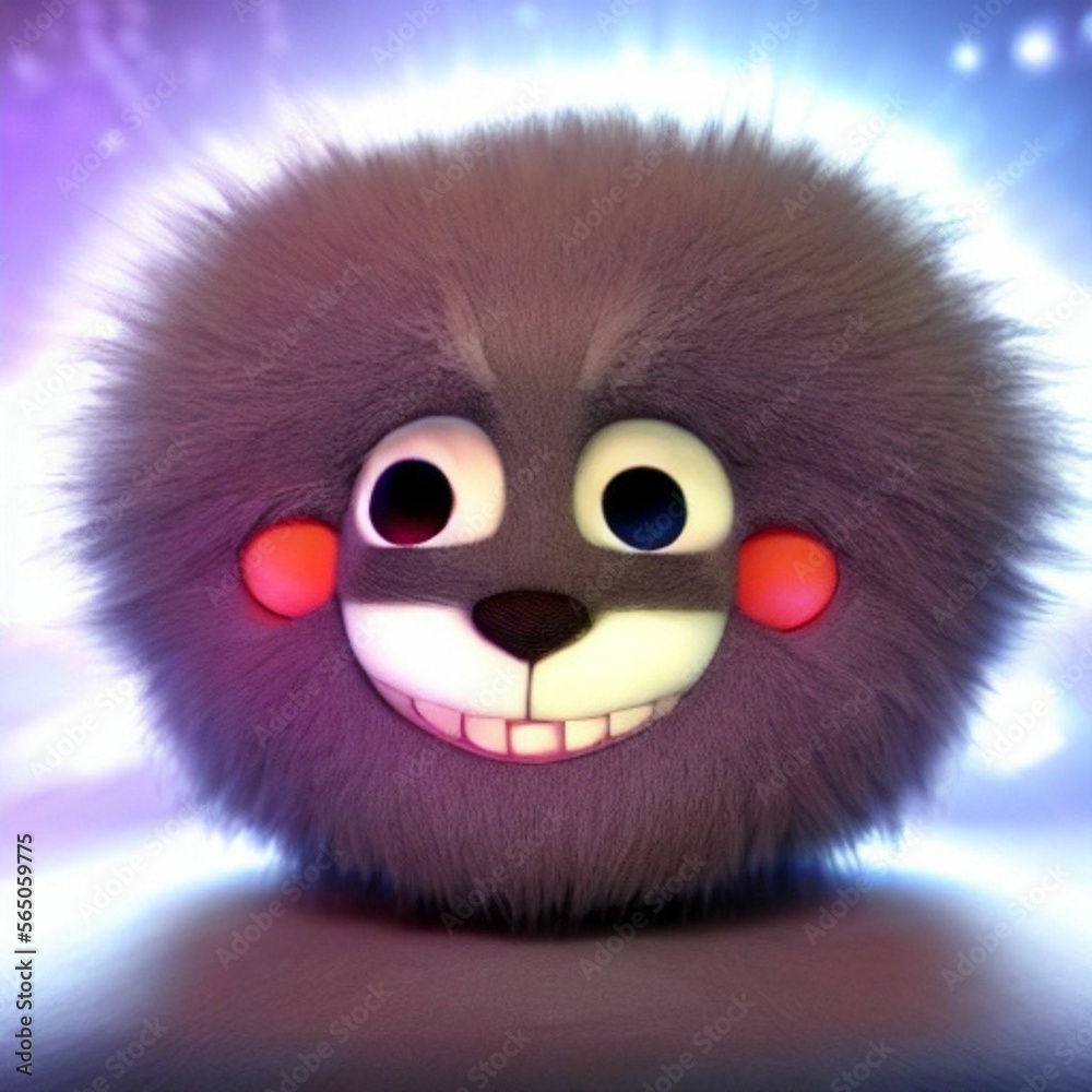 Soft and Furry 3D Creatures