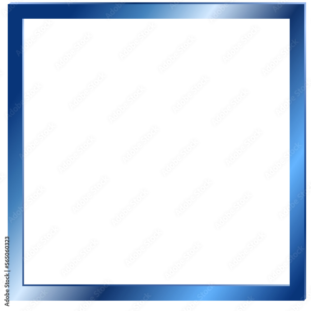 frame 3d blue saphire render shiny granite frame 3d blue saphire render shiny granite