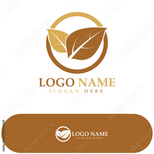 tobacco leaf logo,tobacco field and tobacco cigarette logo template design vector