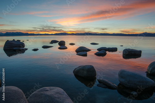 Landscape  Nature  Outdoors  Adventure View of an Alpine Lake in California United States Tahoe