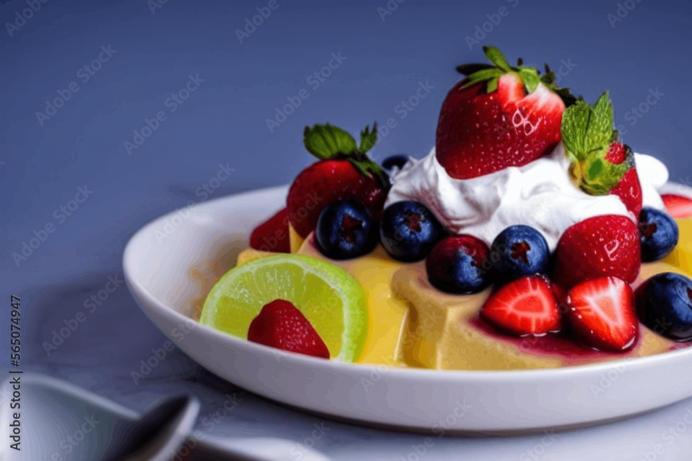 fruit salad with strawberries fruit salad with strawberries