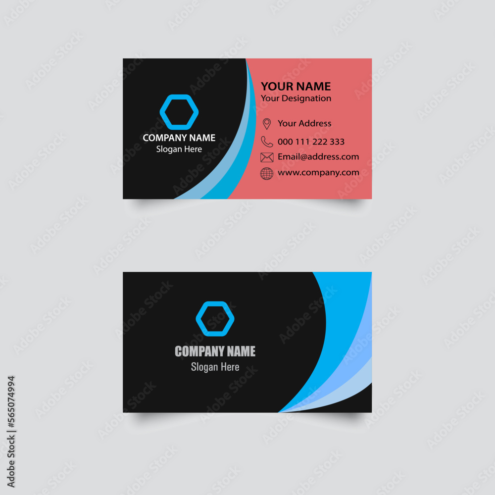 Set of Modern, Classical and Creative design Business Card Templates
