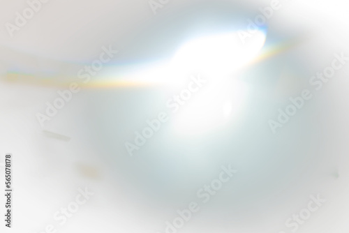 abstract rainbow light leak overlay