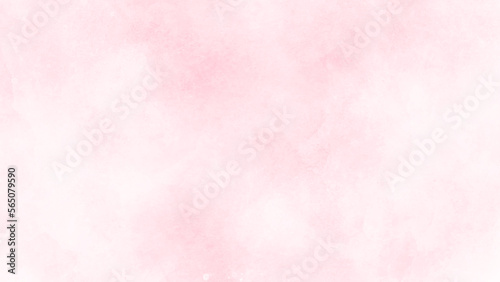 Pastel pink abstract painted watercolor aquarelle paper template design texture background. Pink watercolor background. Seamless pattern.