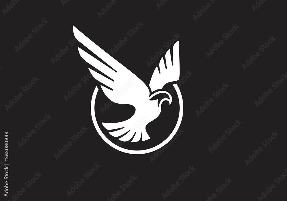 Fototapeta premium this is bird logo design
