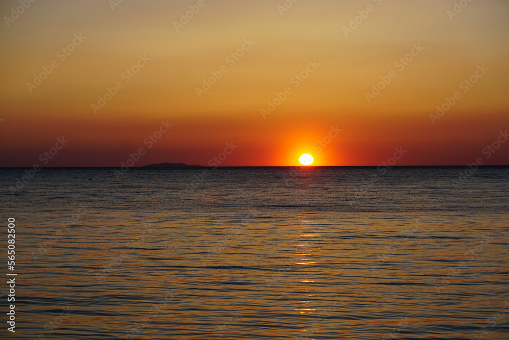 Elláda Sonnenuntergang Griechenland