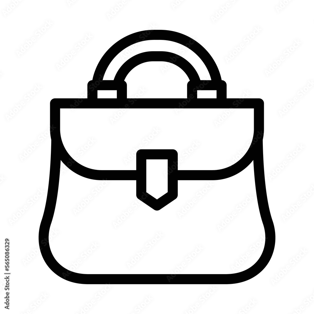 handbag line icon illustration vector graphic handbag line icon illustration vector graphic