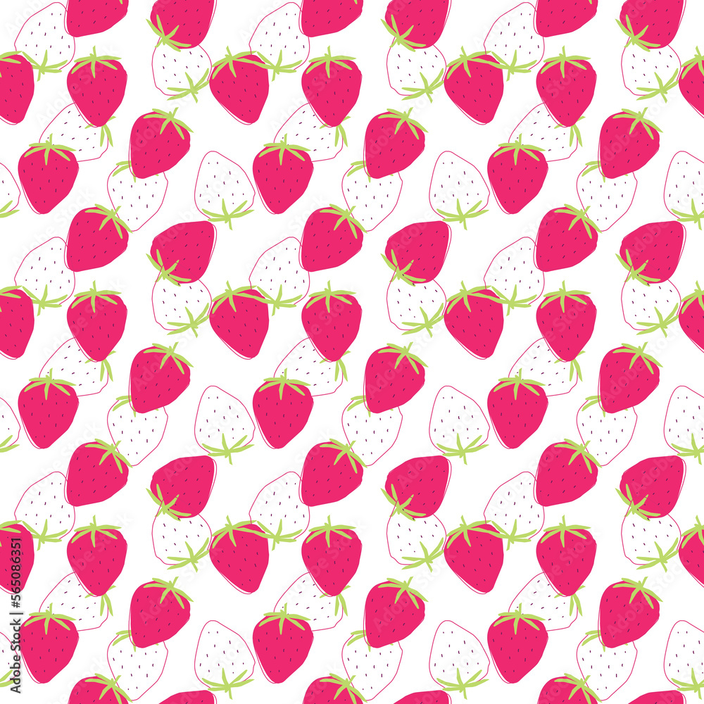 Summer fruit Background pattern Summer fruit Background pattern