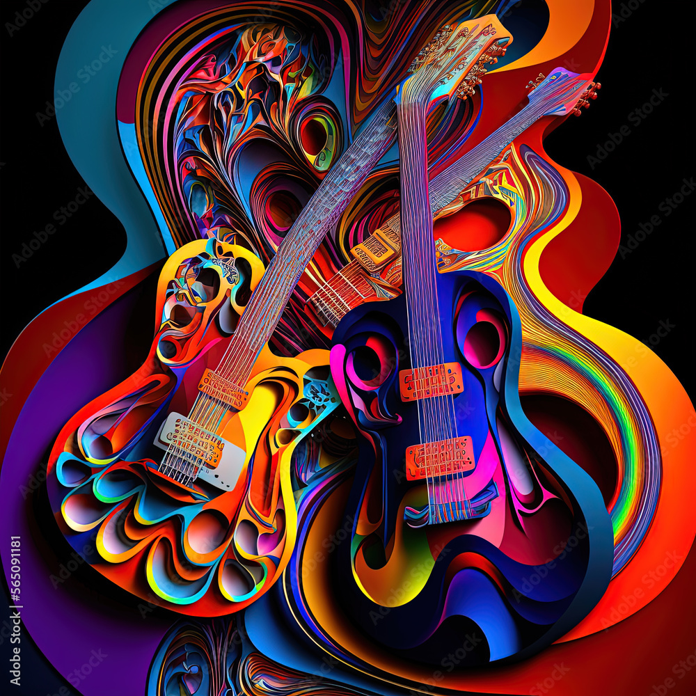 Abstract Guitars Abstract Guitars