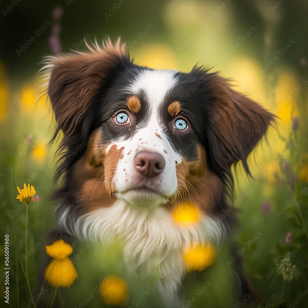 Adorable canine photo captures the joy and companionship of man's best friend Adorable canine photo captures the joy and companionship of man's best friend
