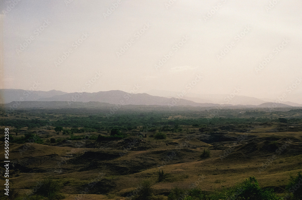 Obraz premium fog in the mountains