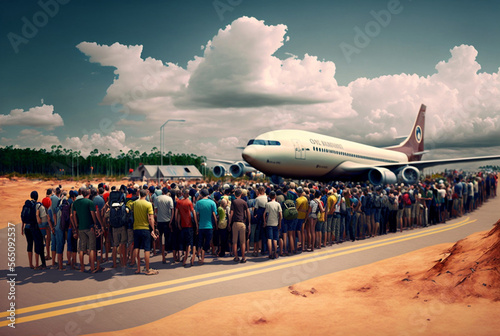 mass tourism with too many ...