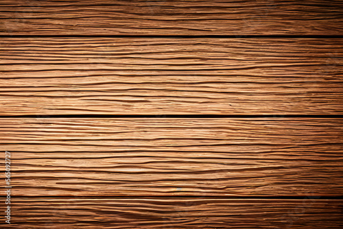 Realistic illustration of wooden plank texture, using Generative AI