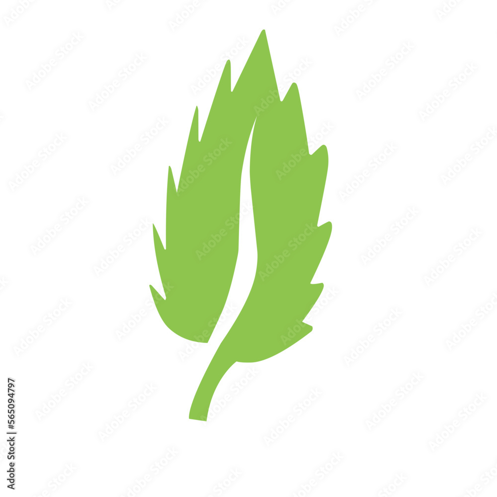 ECO Green Color Leaf Icon ECO Green Color Leaf Icon