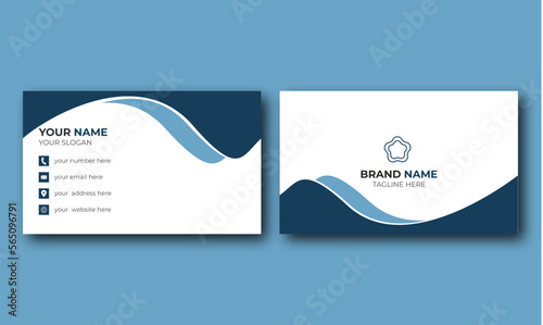creative modern professional business card, nice and unique business card,