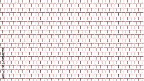 Abstract brick wall vector pattern or red brick wall background