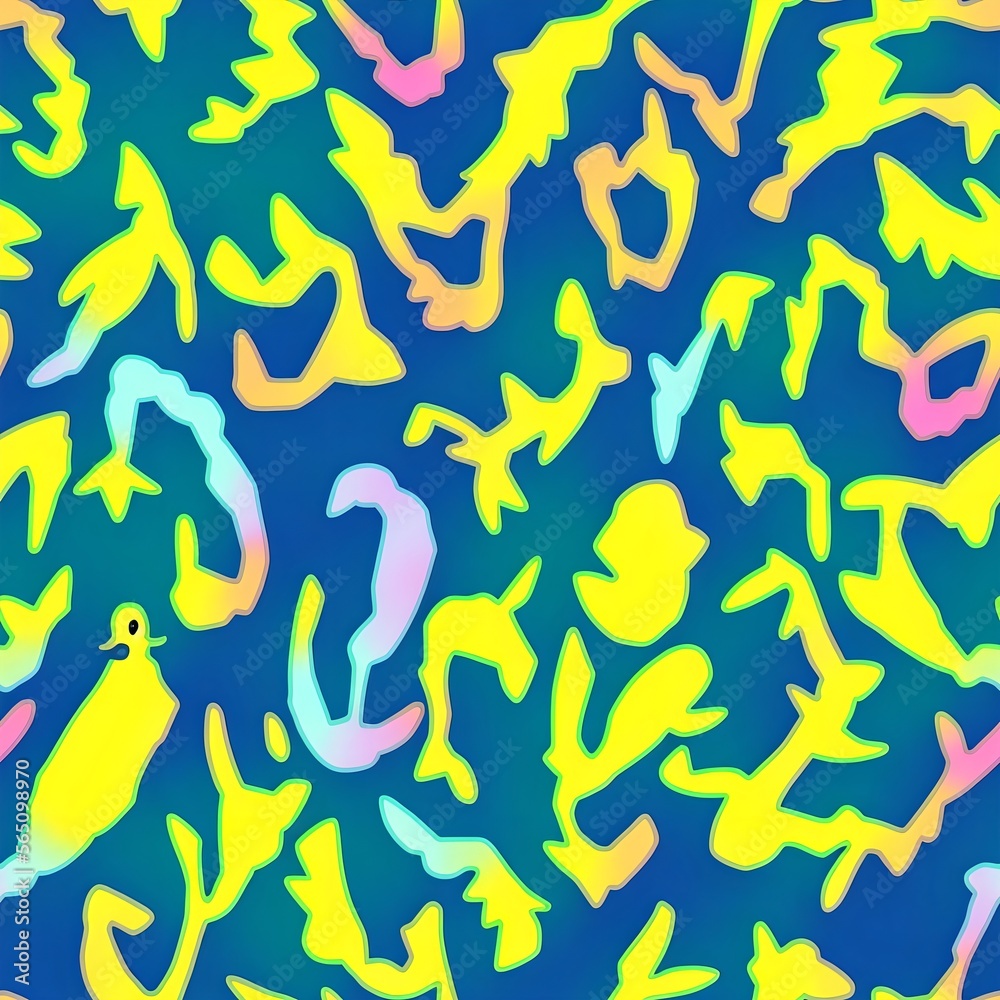 seamless colorful pattern [Generative AI]