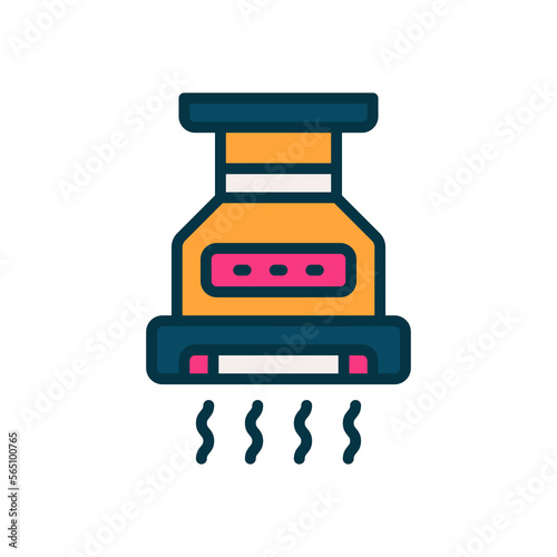 extractor hood icon for your website, mobile, presentation, and logo design.
