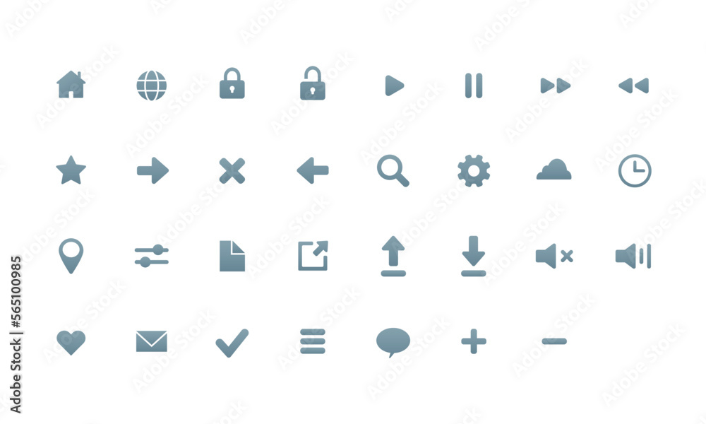 Digital Web Site Vector and PNG Icon Set Digital Web Site Vector and PNG Icon Set