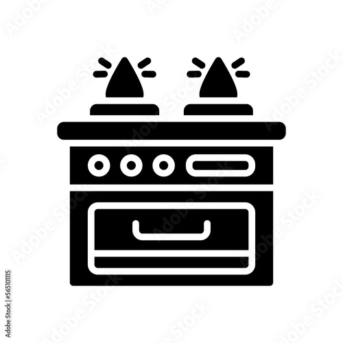 stove icon for your website, mobile, presentation, and logo design.